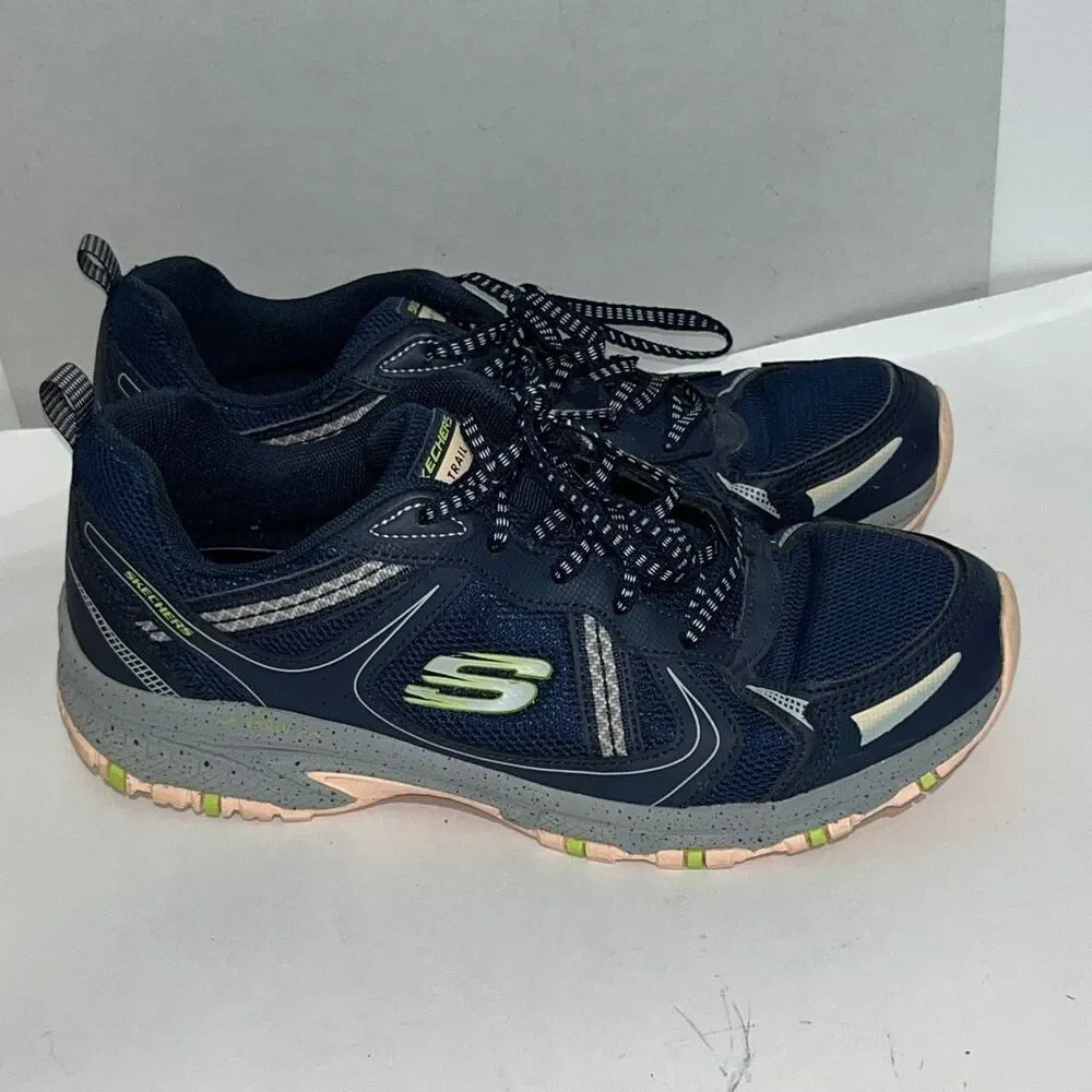 Skechers Women's Navy Blue Hillcrest Vast Adventure Trail‎ Sneakers Size 10